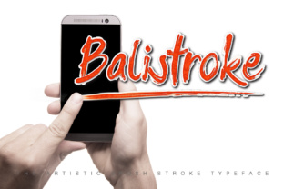 Balistroke: A Designer’s Take on This Script Font