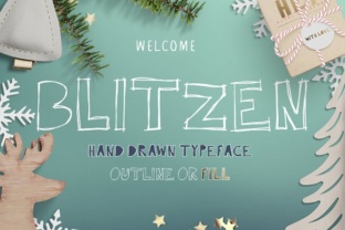 Blitzen Font: Elevating Editorial Design with Handcrafted Script