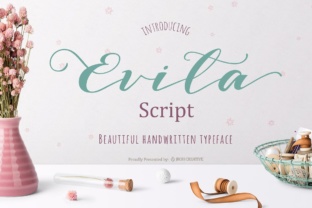 Evita: A Playful Script Font for Engaging Web Design