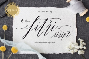 Fitri: A Modern Font for Elegant Campaign Designs