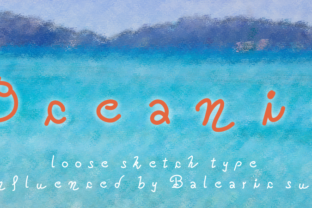 Oceania Font: Sunny Handwritten Style for Web Design