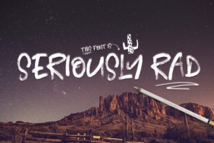 Seriously Rad Font: A Designer’s Campaign Review
