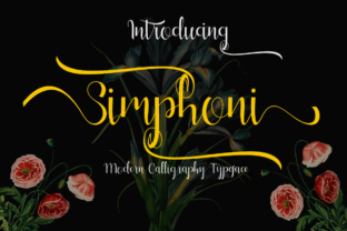 Simphoni Font Review: Elegant Swashes for Branding