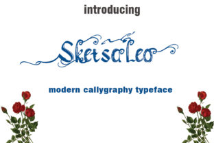 Sketsa Leo Font: A Handcrafted Script for Editorial Design