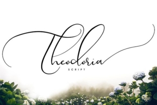 Theodoria Font: Handcrafted Script for Makers