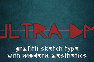 Ultra DM Font: Vintage Graffiti Style for Campaigns