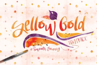 Yellow Gold Font: A Web Designer’s Layout Review