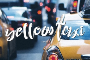 Yellow Taxi Font: A Web Designer’s Layout Review