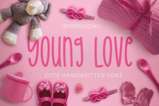 Young Love Font: Modern Handwritten Style for Makers